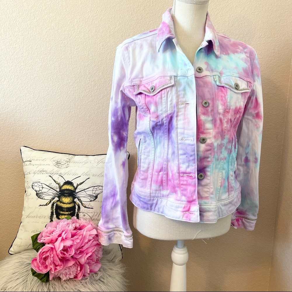 Levi’s Tie Dye Denim Jacket small